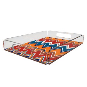 Tepsiler – Pleksi Çok Renkli Tepsi