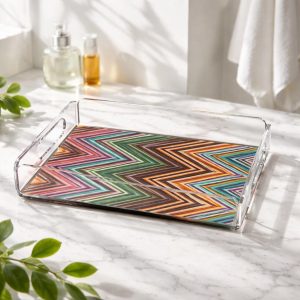 Alternative view of Tepsiler – Pleksi Kahve / Yeşil